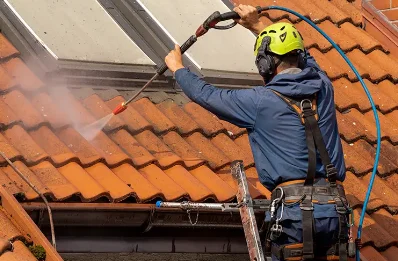 Démoussage et hydrofuge de toiture à Trédarzec